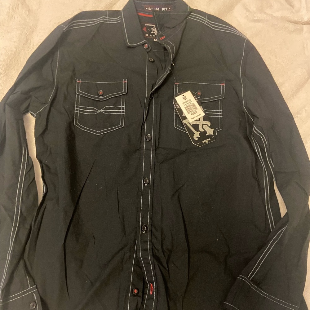 Tranquility Mayhem NWT Medium Slim Fit Shirt